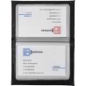 Étui Porte-Cartes Éco-responsable en Cuir Reconstitué - Bethany Matières : synderme Couleurs : noir