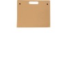 Conférencier Éco-responsable et Personnalisé A4 en Carton - Keisha Matières : papier Couleurs : brun personnalisable avec votre 