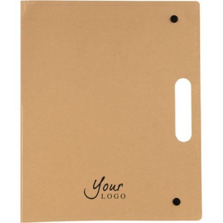 Conférencier A4 en carton Keisha - Écologique et Pratique