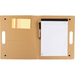 Conférencier Éco-responsable et Personnalisé A4 en Carton - Keisha Matières : papier Couleurs : brun goodies publicitaire événem