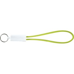 Câble de charge USB/Lightning personnalisé pour objets publicitaires Pierre Matières : métal Couleurs : rouge accessoire événeme