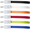 Câble de charge USB/Lightning personnalisé pour objets publicitaires Pierre Matières : métal Couleurs : bleu cobalt marquage las