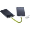 Câble de charge USB/Lightning personnalisé pour objets publicitaires Pierre Matières : métal Couleurs : orange objet publicitair