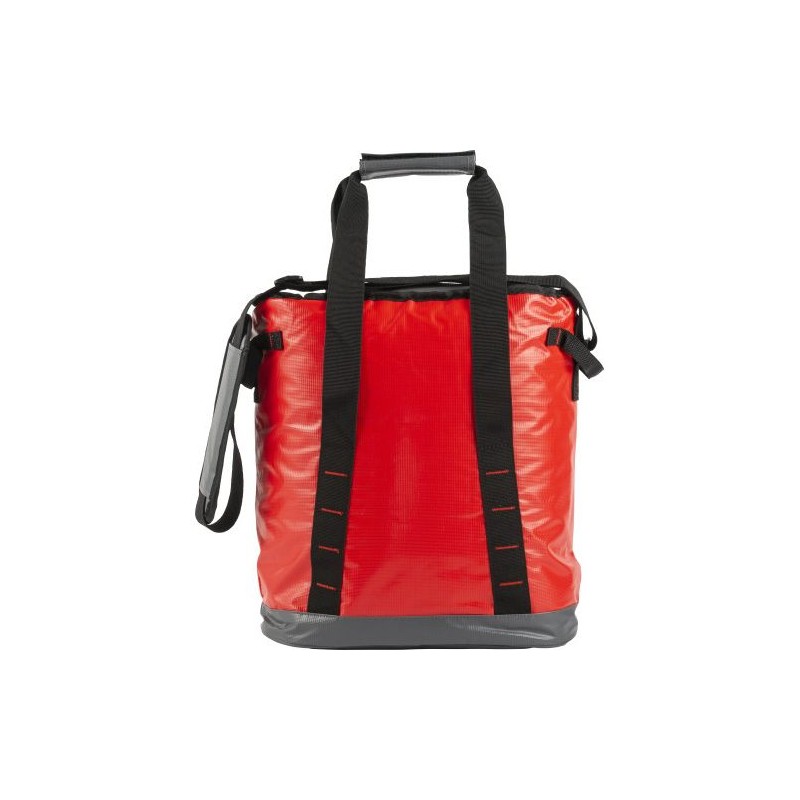 Sac isotherme personnalisé en PVC pour vos courses - Becky Matières : PEVA Couleurs : rouge objet promotionnel éco-responsable