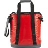 Sac isotherme personnalisé en PVC pour vos courses - Becky Matières : PEVA Couleurs : rouge objet promotionnel éco-responsable