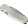 Canif personnalisé en acier inoxydable pour entreprise Evelyn Matières : acier inoxydable Couleurs : argenté marquage laser ultr
