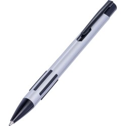 Stylo bille personnalisé en métal laqué publicitaire Aurora Matières : caoutchouc Couleurs : rose livraison express 24h 48h