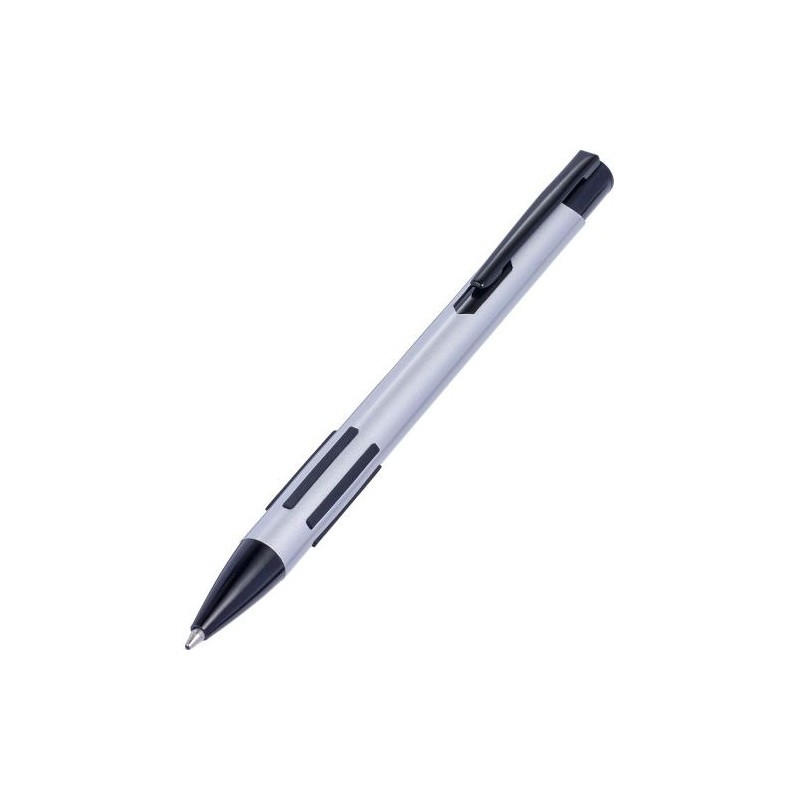 Stylo bille personnalisé en métal laqué publicitaire Aurora Matières : caoutchouc Couleurs : rose livraison express 24h 48h
