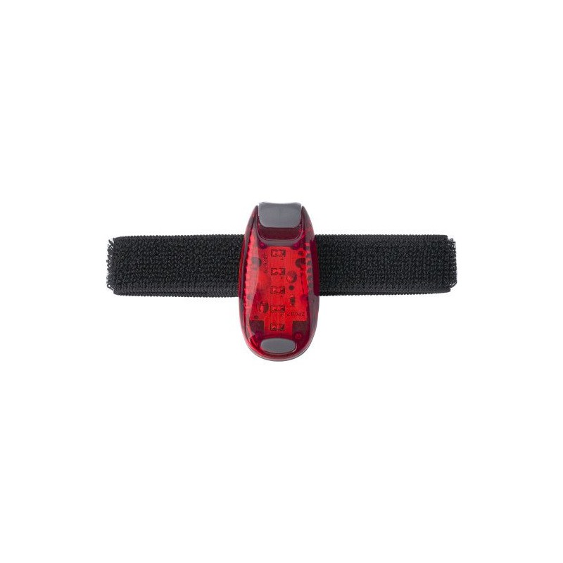 Réflecteur LED personnalisé en lampe de signalisation Joanne Matières : caoutchouc Couleurs : rouge cadeau entreprise pas cher