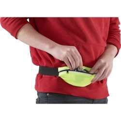 Sac banane publicitaire en polyester personnalisé Bastian Matières : polyester Couleurs : jaune fluo 2