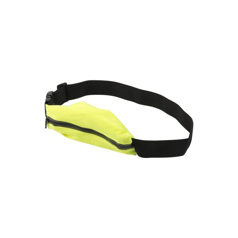 Sac banane publicitaire en polyester personnalisé Bastian Matières : polyester Couleurs : jaune fluo goodies publicitaire événem