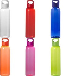 Gourde étanche en plastique de 650 ml - Rita, cadeau publicitaire idéal Matières : plastique Couleurs : blanc 2