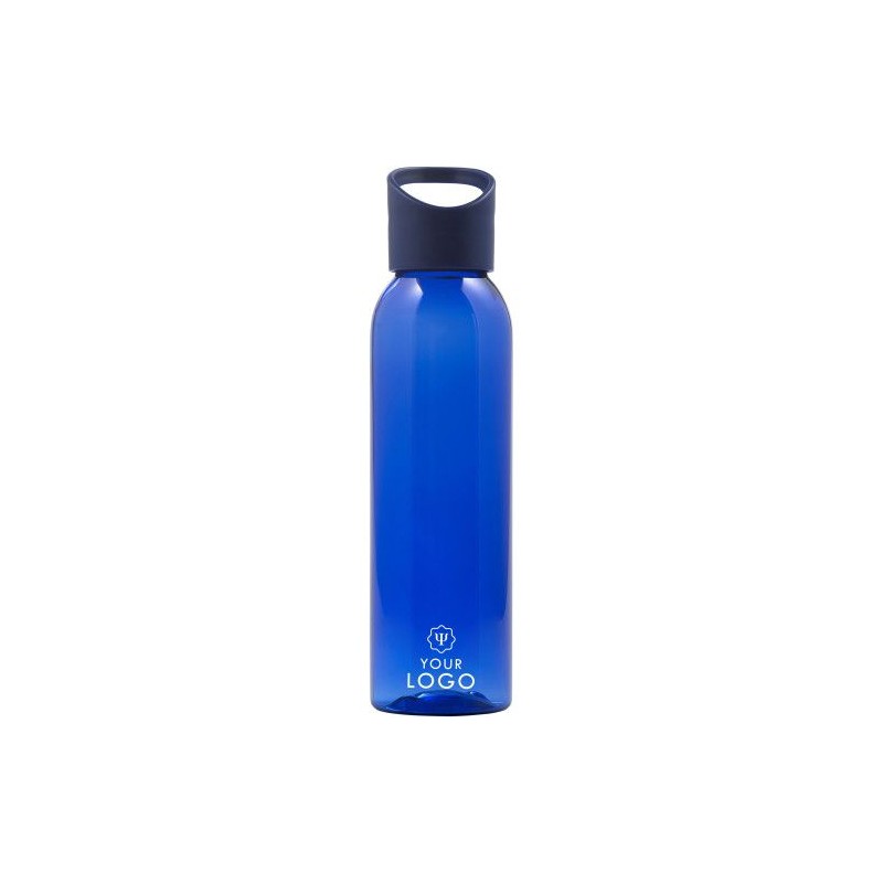 Gourde étanche en plastique de 650 ml - Rita, cadeau publicitaire idéal Matières : plastique Couleurs : blanc objet promotionnel