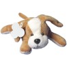 Peluche personnalisée 'Chien' en cadeau idéal - Finnian Matières : métal Couleurs : brun personnalisable avec votre logo
