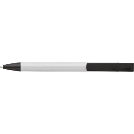 Stylo bille personnalisable en aluminium avec support Matières : aluminium Couleurs : vert citron personnalisable avec votre log