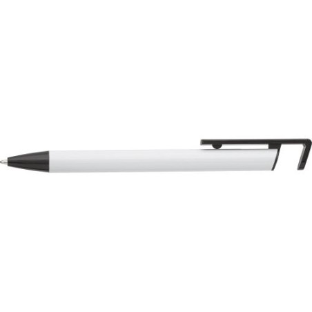 Stylo bille personnalisable en aluminium avec support Matières : aluminium Couleurs : vert citron cadeau entreprise pas cher