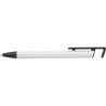 Stylo bille personnalisable en aluminium avec support Matières : aluminium Couleurs : vert citron cadeau entreprise pas cher