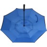 Parapluie réversible personnalisé pratique Constance Matières : polyester Couleurs : noir objet promo petit budget