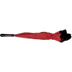 Parapluie réversible personnalisé pratique Constance Matières : polyester Couleurs : rouge personnalisable avec votre logo