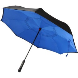 Parapluie réversible personnalisé pratique Constance Matières : polyester Couleurs : rouge personnalisation rapide en France