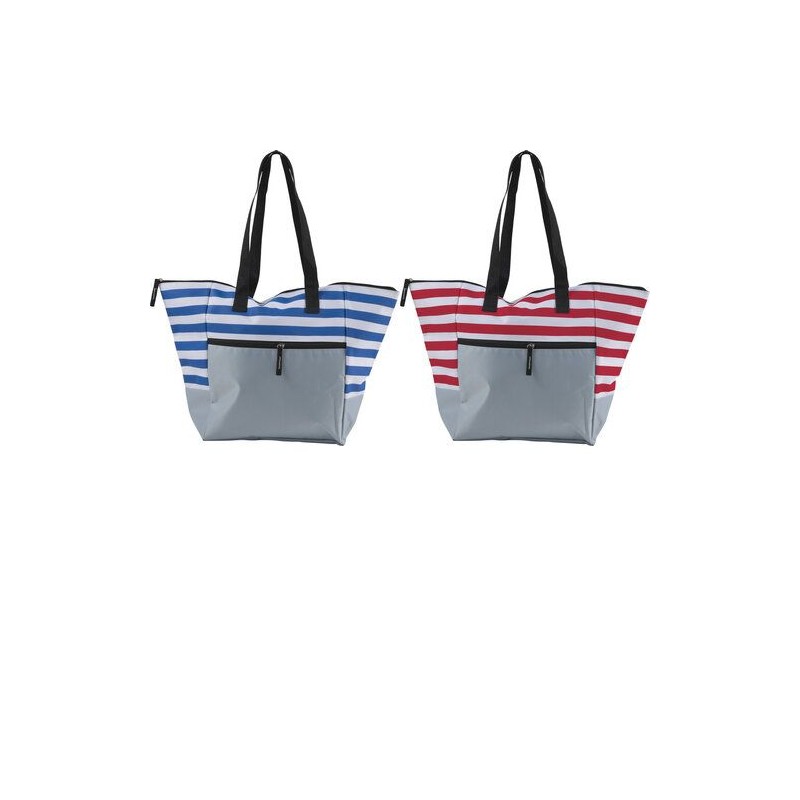 Sac de plage personnalisé en polyester ludique Gaston Matières : polyester Couleurs : rouge goodies publicitaire événementiel