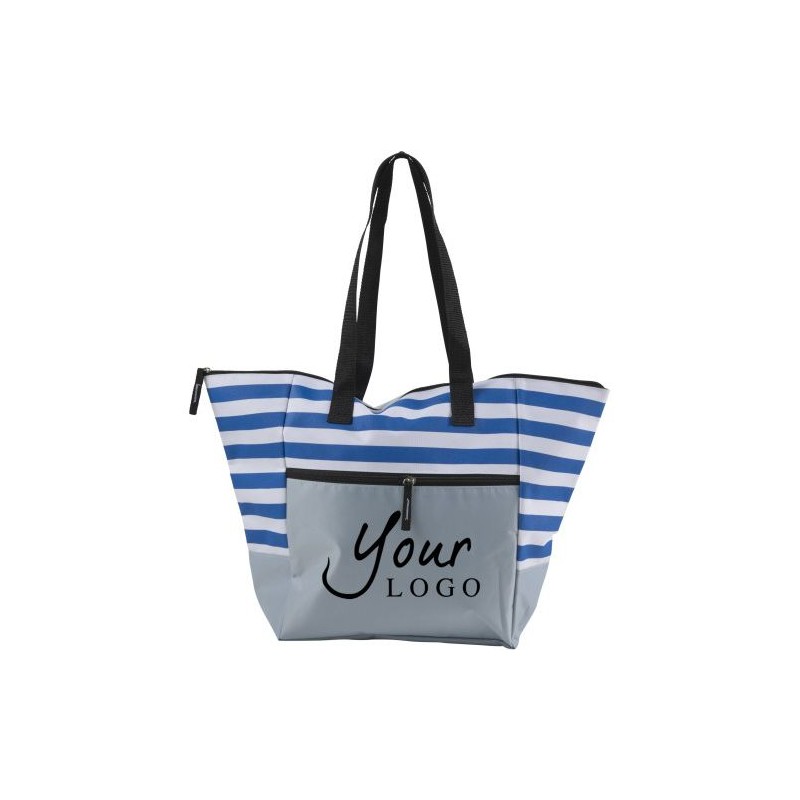 Sac de plage personnalisé en polyester ludique Gaston Matières : polyester Couleurs : rouge cadeau collaborateur premium