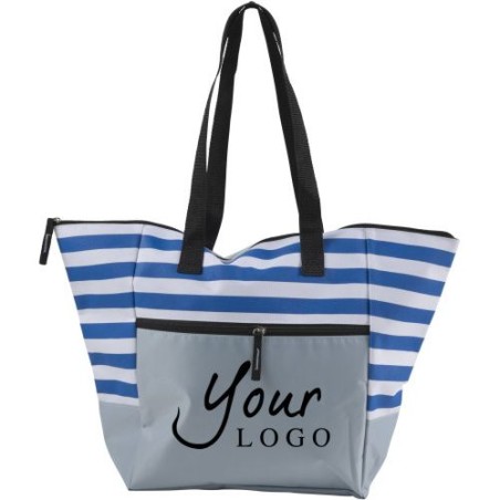 Sac de plage personnalisé en polyester ludique Gaston Matières : polyester Couleurs : rouge cadeau collaborateur premium