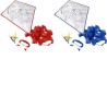 Cerf-volant Personnalisé avec 4 Feutres - Lina Matières : polyester Couleurs : bleu cadeau entreprise pas cher