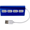 Hub USB 4 Ports en aluminium personnalisé - Leo personnalisable avec votre logo