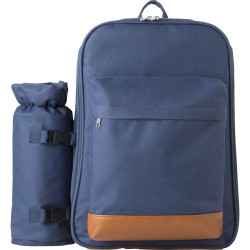 Sac à dos isotherme personnalisé en polyester pour pique-nique - Allison Matières : polyester Couleurs : bleu personnalisable av