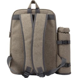 Sac à dos isotherme personnalisé en polyester pour pique-nique - Allison Matières : polyester Couleurs : bleu cadeau entreprise 