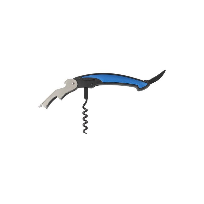 Sommelier Économique Personnalisé en Plastique - Rosaura Matières : aluminium Couleurs : bleu cobalt personnalisation rapide en 