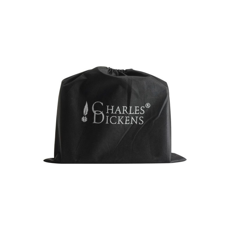 Sacoche Économique en Cuir Personnalisée pour Ordinateur Charles Dickens® Matières : cuir Couleurs : noir goodies publicitaire é