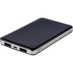 Chargeur Portable Économique Personnalisé 5000mAh en ABS - Jerry Matières : plastique Couleurs : blanc personnalisation rapide e