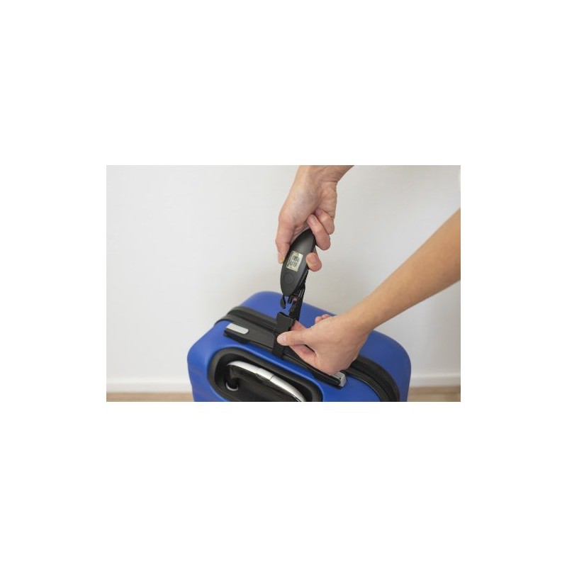 Pèse-bagage digital en plastique  - Landon Matières : polyester Couleurs : noir marquage laser ultra précis