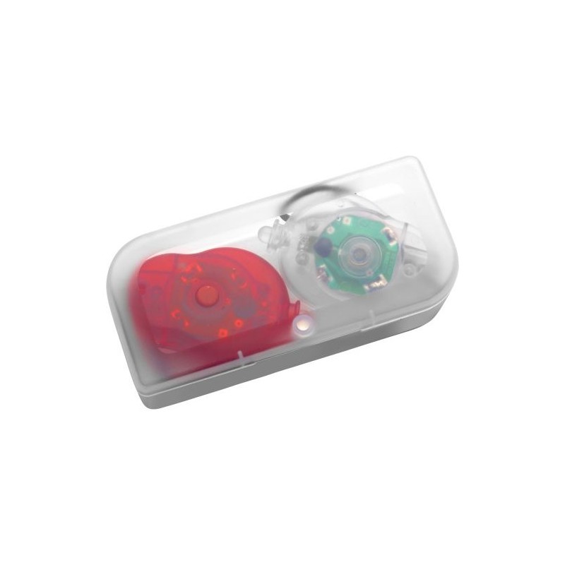 Set de 2 lampes LED personnalisées pour vélo Amira - Sécurité et style abordables Matières : plastique Couleurs : multicolore im