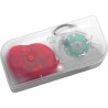 Set de 2 lampes LED personnalisées pour vélo Amira - Sécurité et style abordables Matières : plastique Couleurs : multicolore im