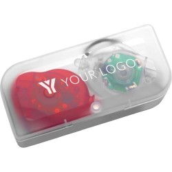 Set de 2 lampes LED personnalisées pour vélo Amira - Sécurité et style abordables Matières : plastique Couleurs : multicolore ma