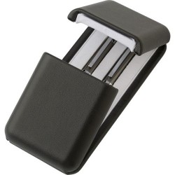 Stylo personnalisé élégant et précis à bille et roller - Charles Dickens® Alan Matières : métal Couleurs : gris marquage laser u