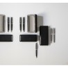 Stylo personnalisé élégant et précis à bille et roller - Charles Dickens® Alan Matières : métal Couleurs : gris cadeau collabora