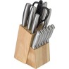 Set de 11 Couteaux Personnalisés Économiques - Lucille Matières : bois Couleurs : brun