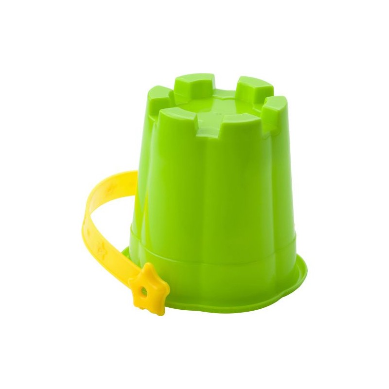 Seau de plage personnalisé pas cher - Mathilda Matières : plastique Couleurs : multicolore personnalisable avec votre logo