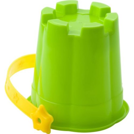 Seau de plage personnalisé pas cher - Mathilda Matières : plastique Couleurs : multicolore personnalisable avec votre logo
