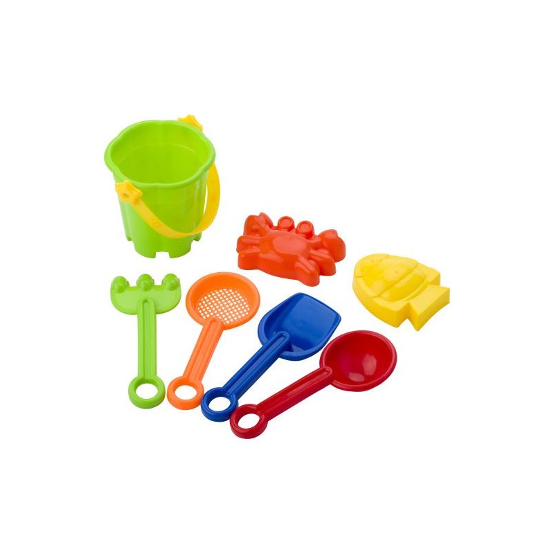 Seau de plage personnalisé pas cher - Mathilda Matières : plastique Couleurs : multicolore cadeau collaborateur premium