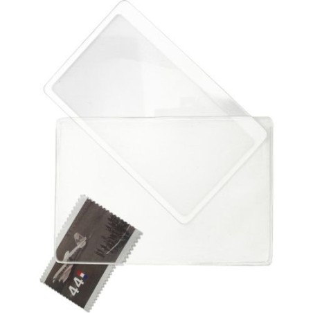 Loupe Pratique en PVC - Camille Matières : vinyle Couleurs : naturel personnalisable avec votre logo