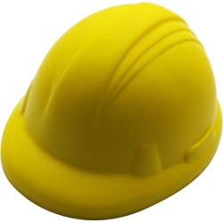 Casque de chantier anti-stress publicitaire Philip Matières : plastique Couleurs : jaune