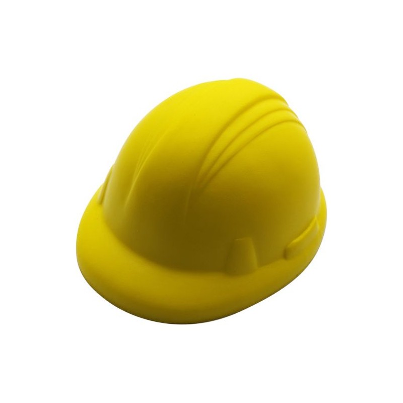 Casque de chantier anti-stress publicitaire Philip Matières : plastique Couleurs : jaune