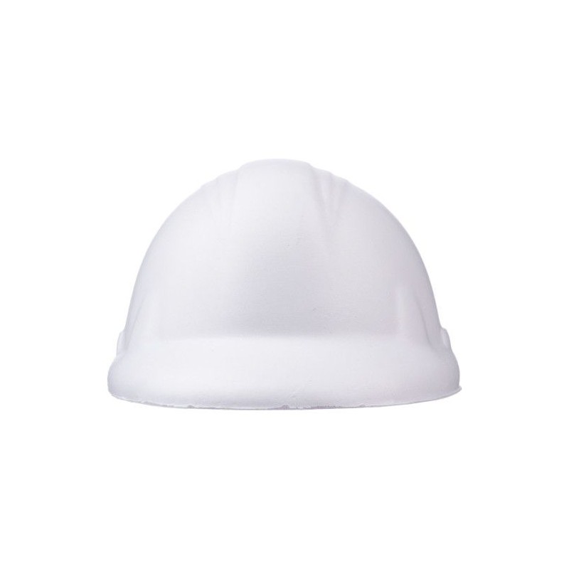 Casque de chantier anti-stress publicitaire Philip Matières : plastique Couleurs : jaune marquage laser ultra précis