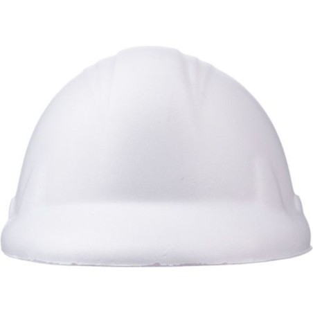 Casque de chantier anti-stress publicitaire Philip Matières : plastique Couleurs : jaune marquage laser ultra précis