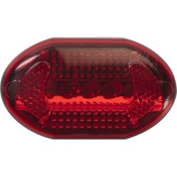 Lampes à vélo personnalisées offrant sécurité et visibilité - Jordy Matières : caoutchouc Couleurs : multicolore